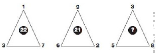 Which number should replace the question mark